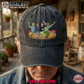 Phish Flying Hot Dog Vintage Denim Cap