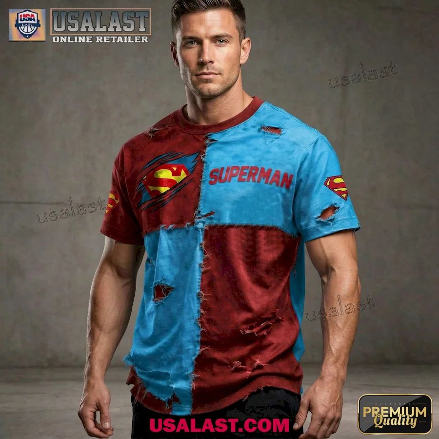 Superman Premium All Over Printed Shirt