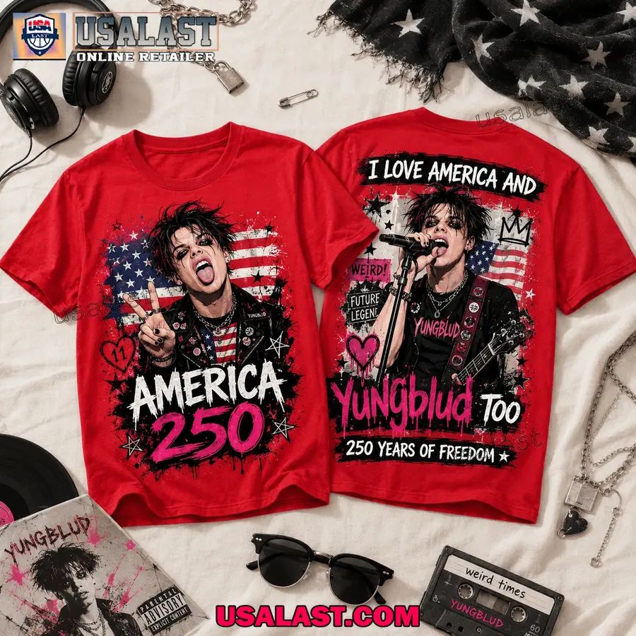 Yungblud Us 250th Anniversary 3D Tee Shirt