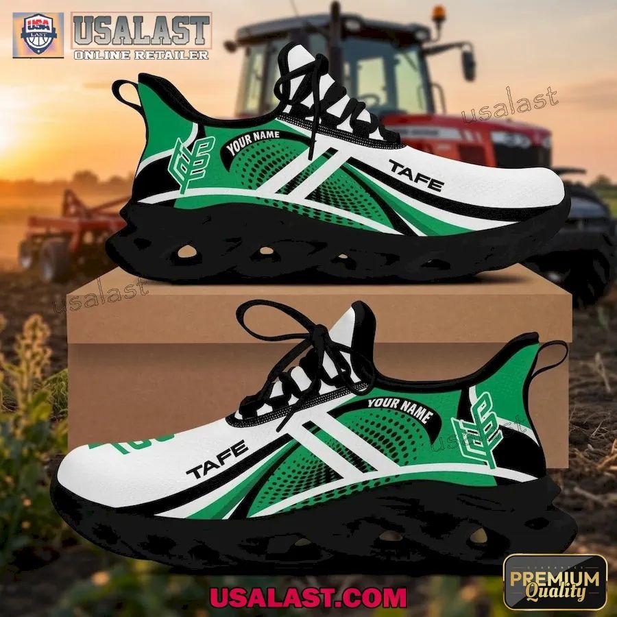 Tafe Tractor Personalized Max Soul Shoes