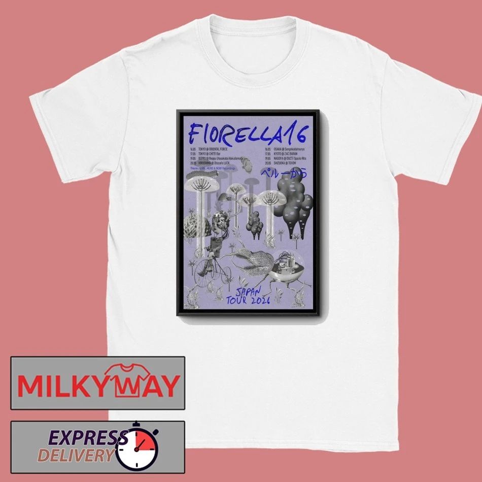 Fiorella16 2026 Japan Tour Poster shirt