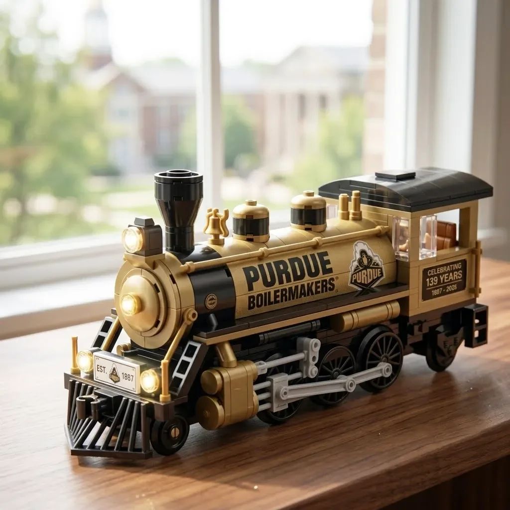 Purdue Boilermakers 139th Anniversary Building Brick Edition