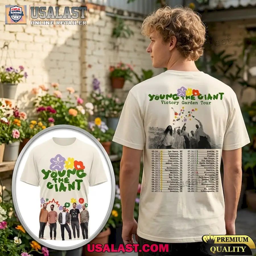 Young The Giant Victory Garden Tour 3D Shirt