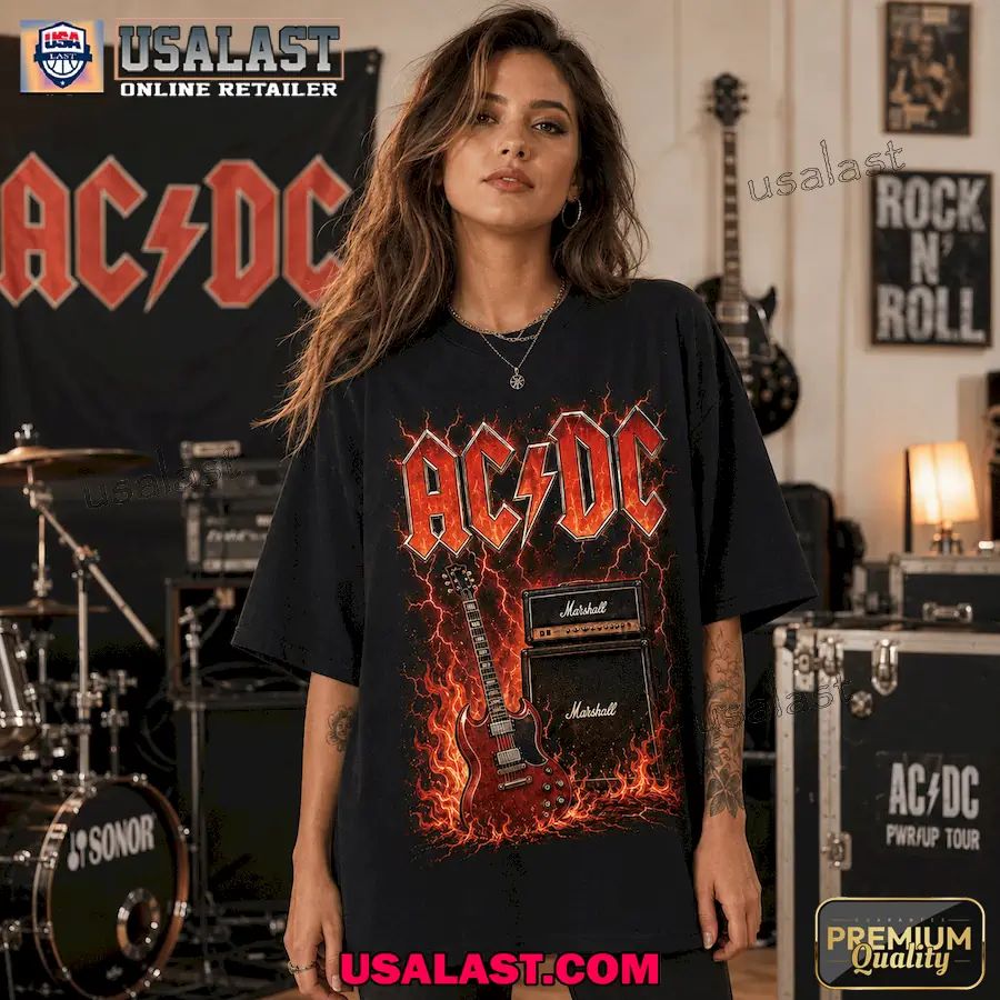 I May Be Old But I Got To See AC/DC Vintage 3D Shirt