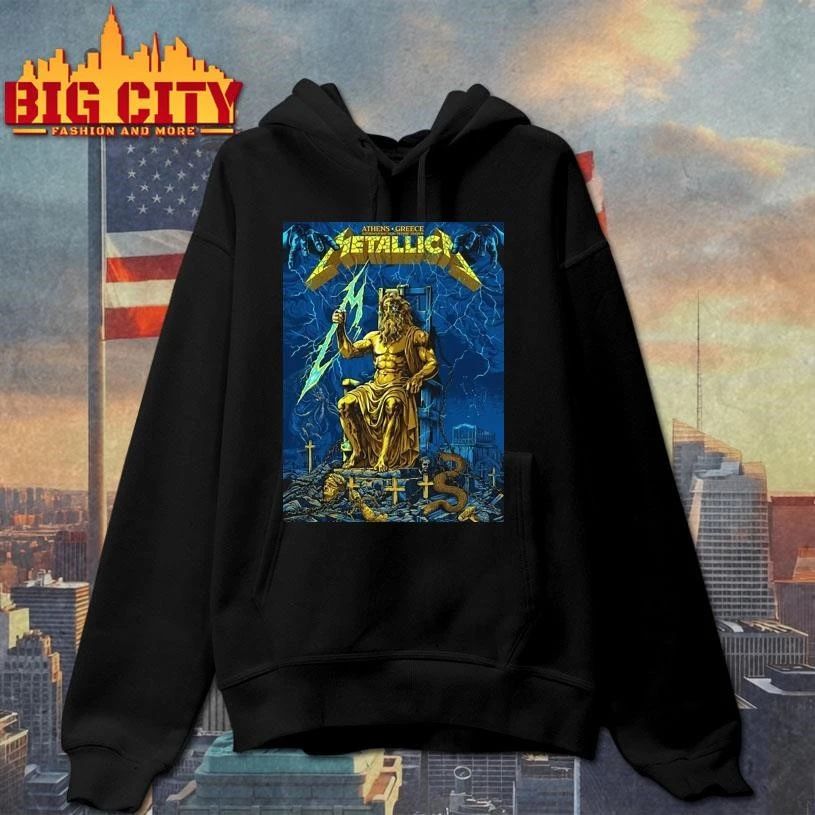 Metallica M72 Athens May 9, 2026 By Revolverdart Pop-Up Shop Shirt