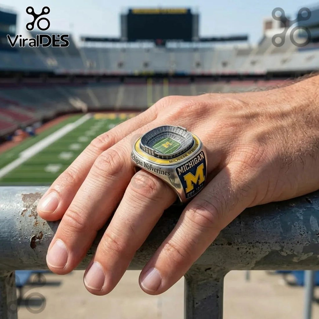 Michigan Wolverines Michigan Stadium Championship Ring