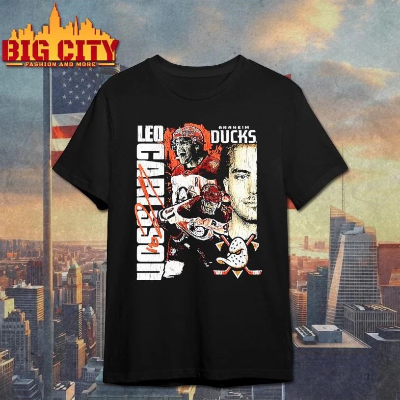 Leo the Phenom Leo Carlsson Anaheim Ducks hockey 2026 signature shirt