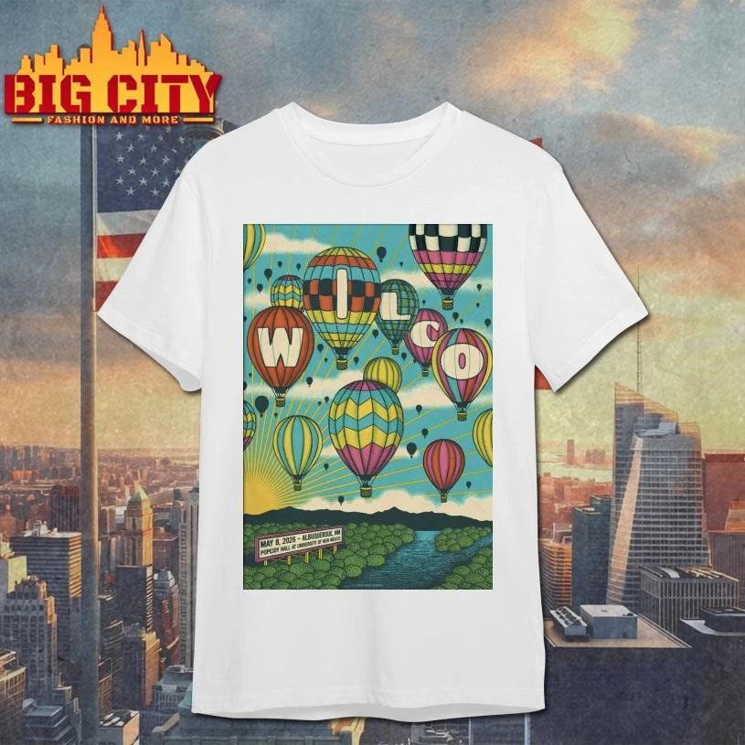 Wilco In Albuquerque NM On May 8 2026 Tour Poster Shirt
