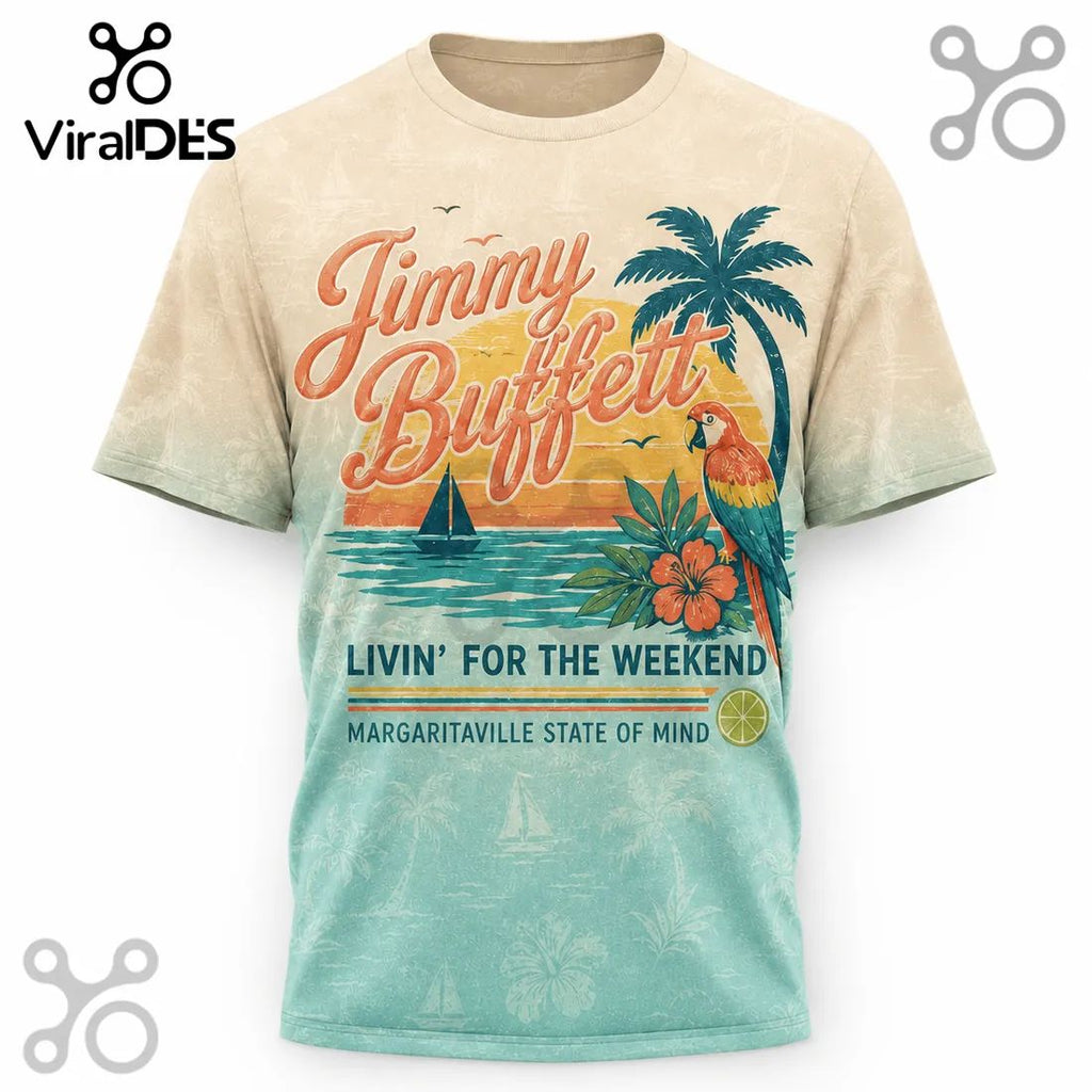 Premium Jimmy Buffett Margaritaville State of Mind Shirt