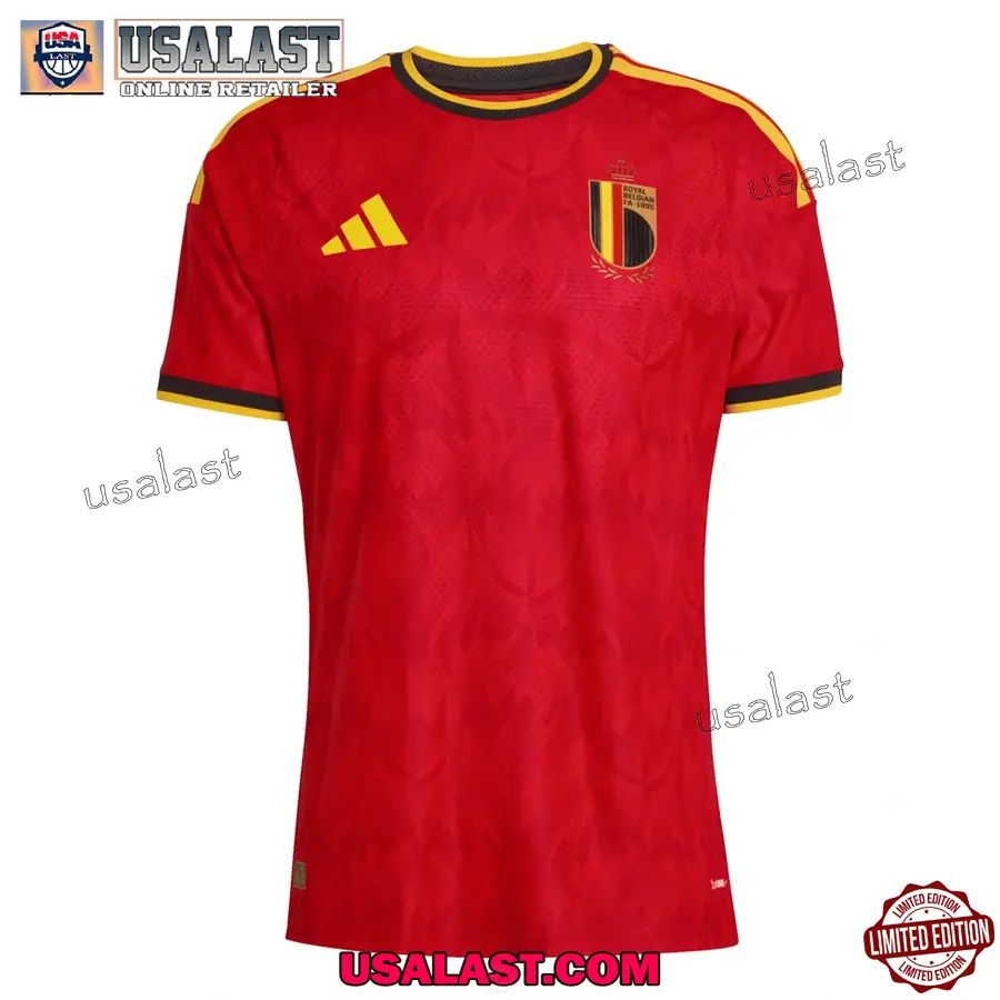 Personalized Belgium Home Kit World Cup 2026 Jersey Shirt