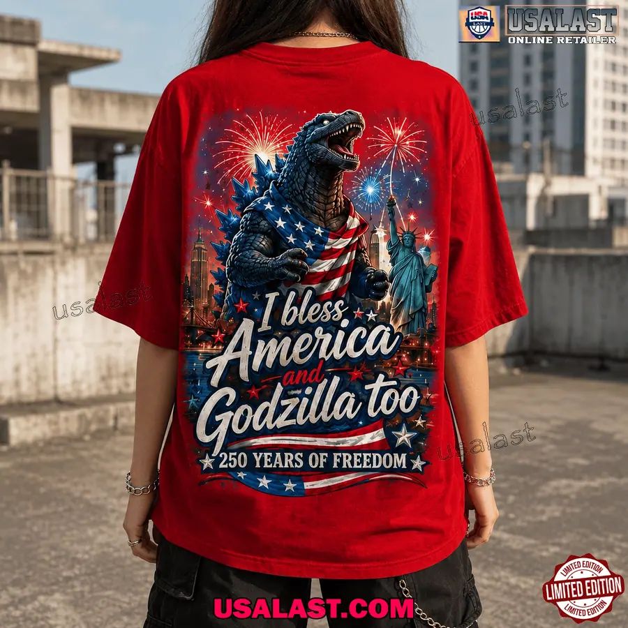 Godzilla 250th Anniversary T-Shirt 1776-2026