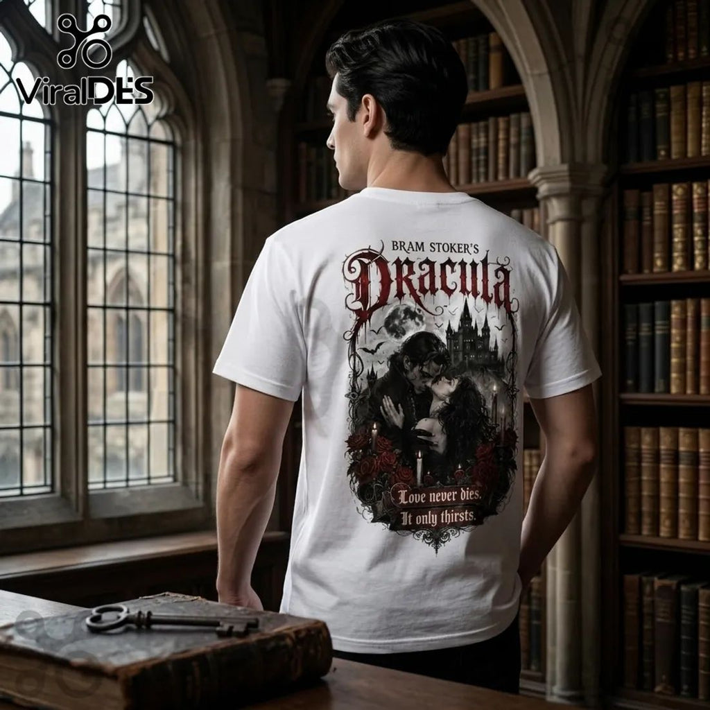 Bram Stoker’s Dracula Gothic Romance White T-Shirt