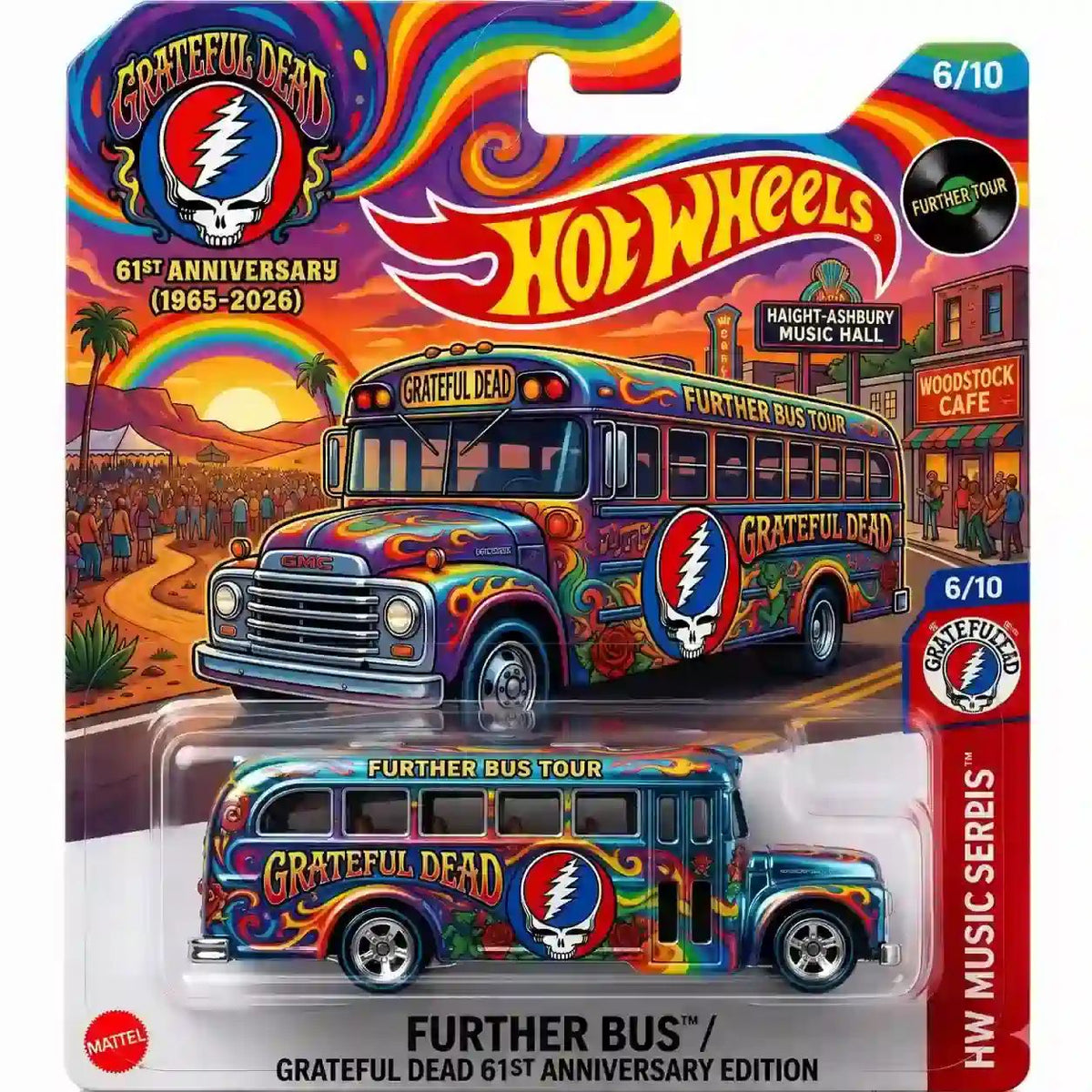 Wheels Grateful Dead 61st Anniversary Edition Further Bus Tour