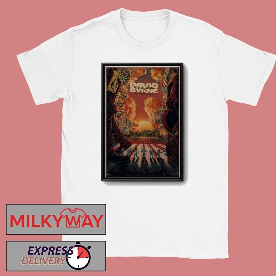 LIMITED May 9 2026 David Byrne Event Poster Nashville, TN Tour shirt