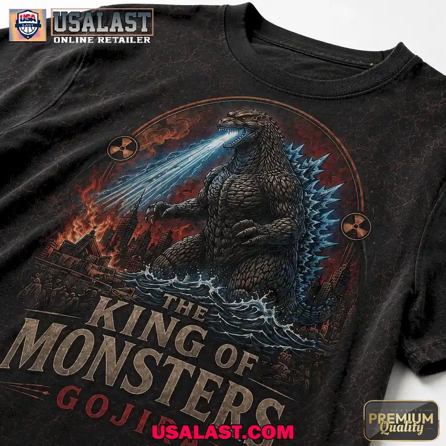 Godzilla The King Of Monsters 72nd Anniversary 3D T-Shirt
