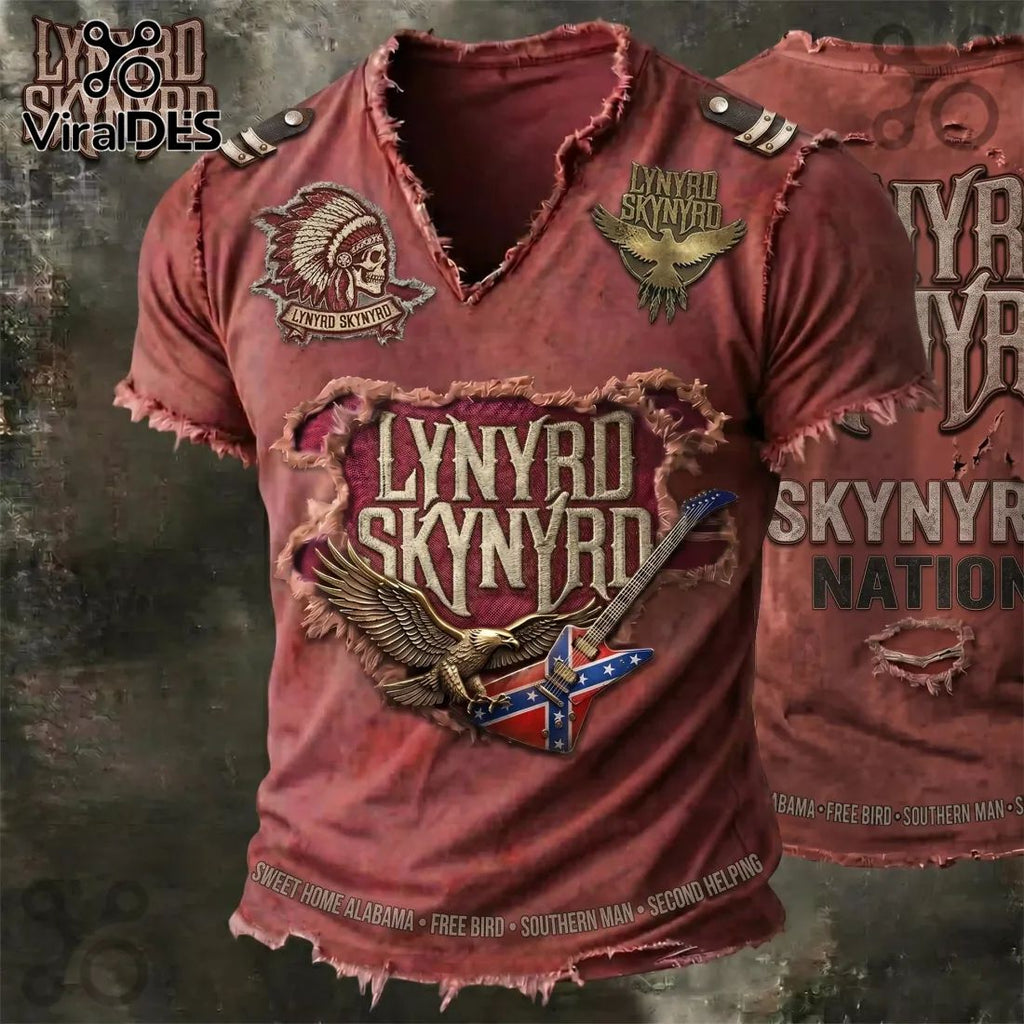 Lynyrd Skynyrd Vintage Distressed Sweet Home Alabama T-Shirt