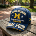 Michigan Wolverines 2026 Midwest Regional Champions Navy Cap