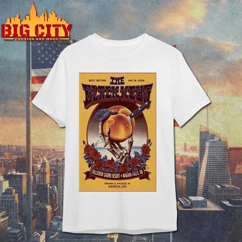 The Black Keys Niagara Falls ON 5-8-2026 Tour Poster Shirt