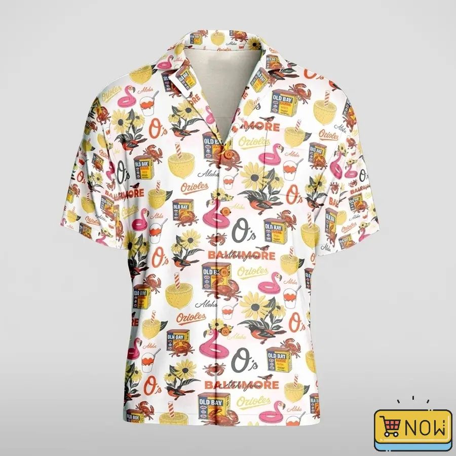 Baltimore Orioles Birdland Tropical Hawaiian Shirt 2026