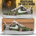 Noah Kahan The Great Divide Camo Air Force 1 Sneakers