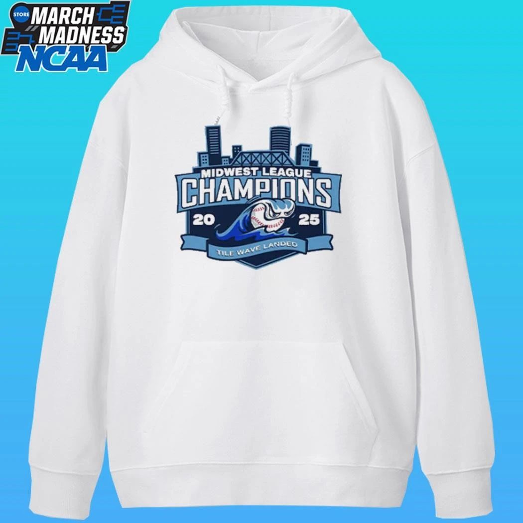 West Michigan Whitecaps Midwest League Champions 2025 Baseball Shirt