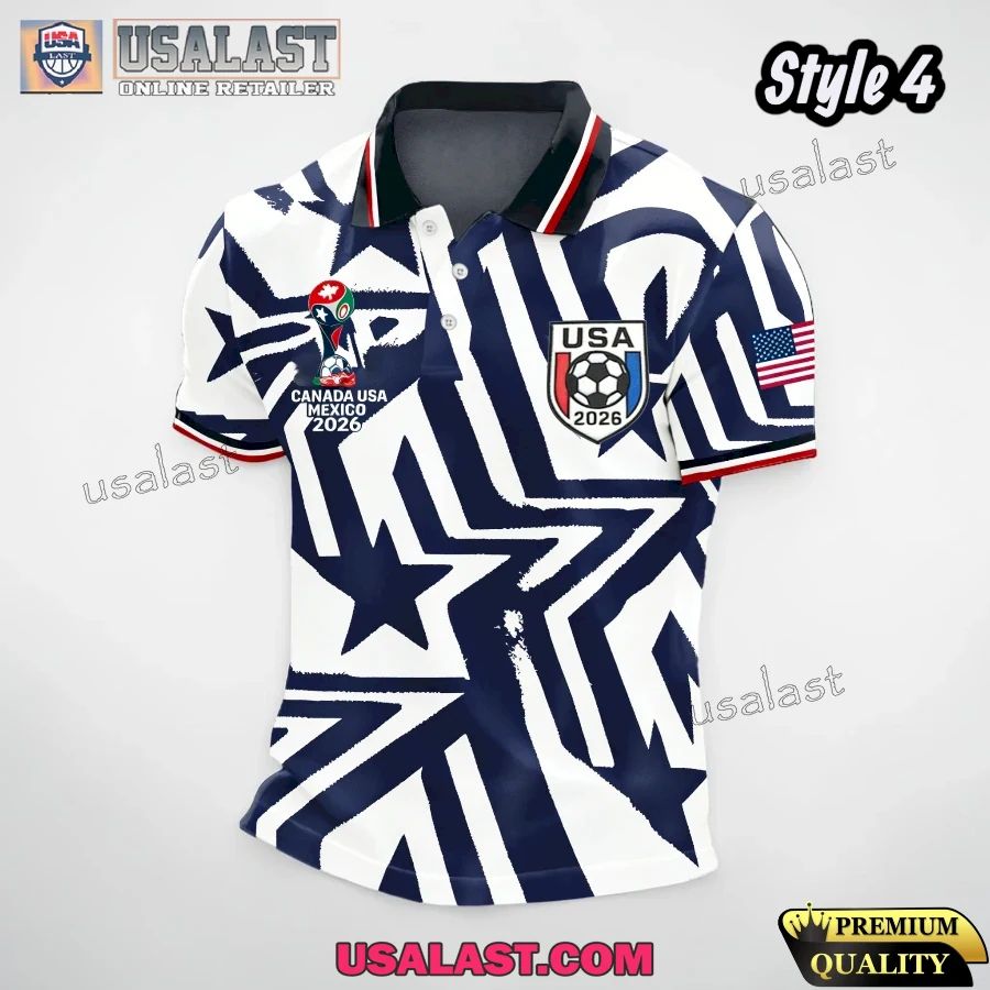 USA Soccer World Cup 2026 Edition Polo Shirt