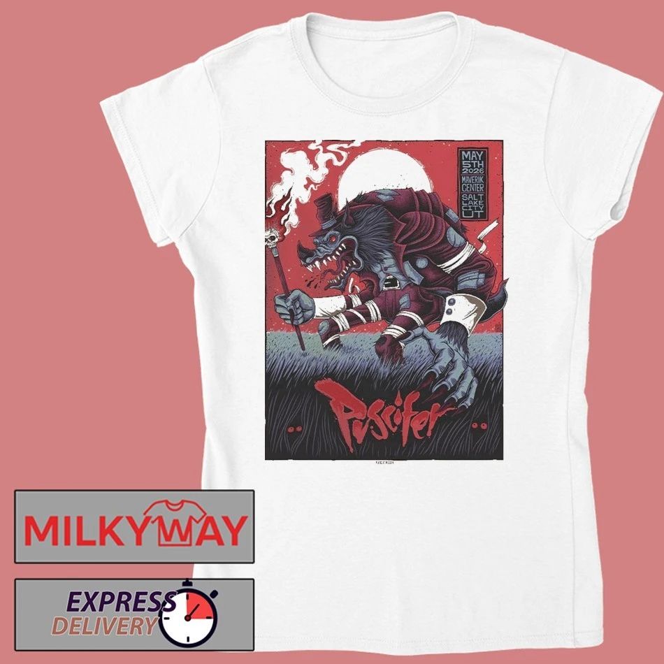 Puscifer Salt Lake City Utah 2026 Gig Poster At Maverik Center On May 5 2026 The Werewolf Art shirt