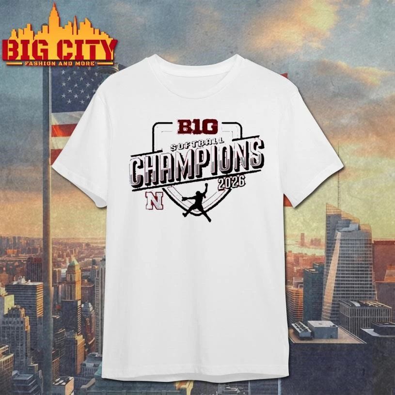 Nebraska Cornhuskers Big Ten Regular Season Champions 2026 Shirt
