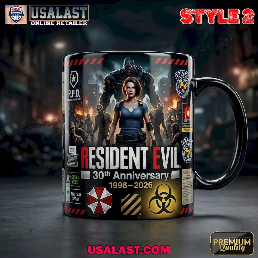 Resident Evil 30th Anniversary Coffee Mug