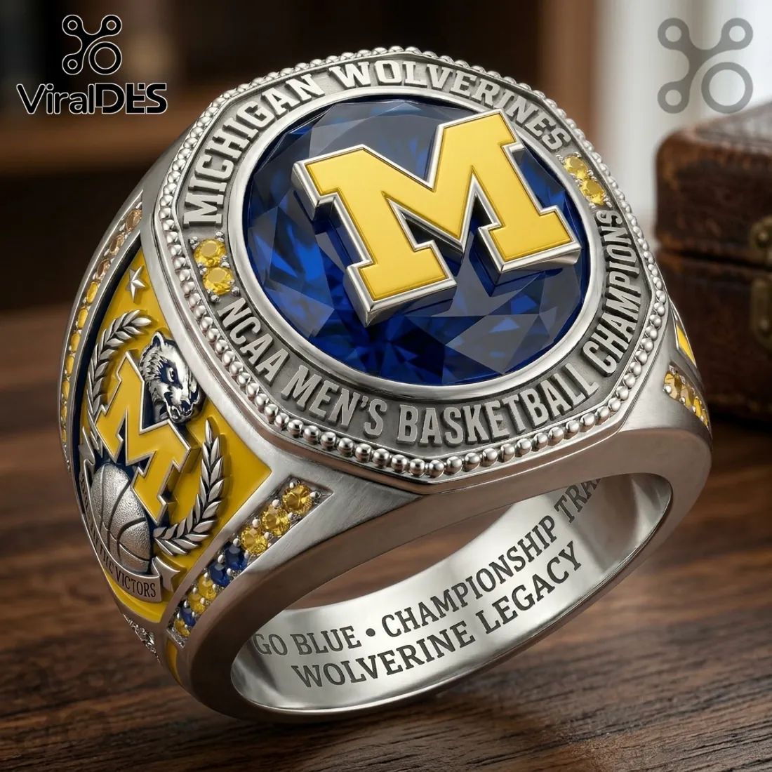 Michigan Wolverines NCAA Men’s Basketball Championship Ring