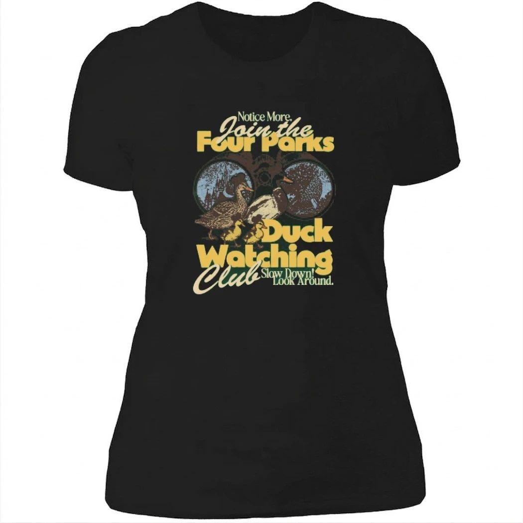 Duck Watching Club Slow Dơn Look Around Shirt