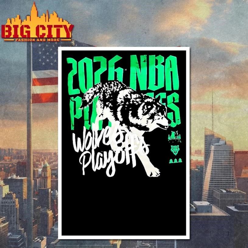 Minnesota Timberwolves NBA Playoffs 2026 shirt