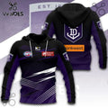 Fremantle Dockers Purple Black Logo Hoodie
