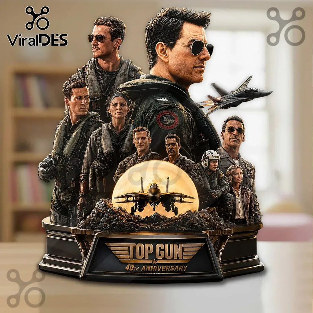 Gun 40th Anniversary Commemorative Acrylic Plaque