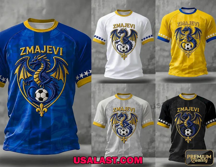 Bosno ZMAJEVI Football Lover Printed T-shirt
