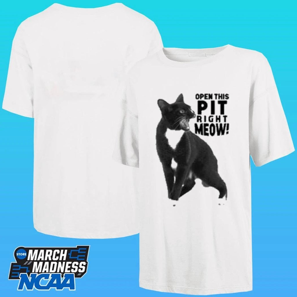 Open This Pit Right Meow Shirt