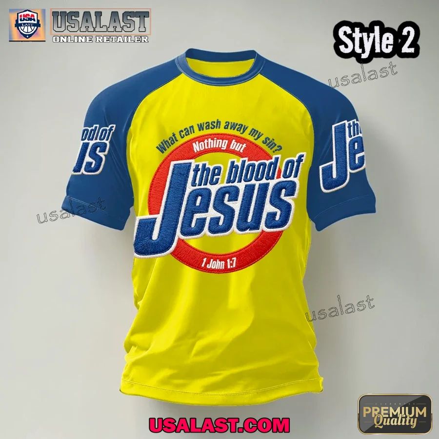 Nothing But The Blood Of Jesus Casual T-Shirt
