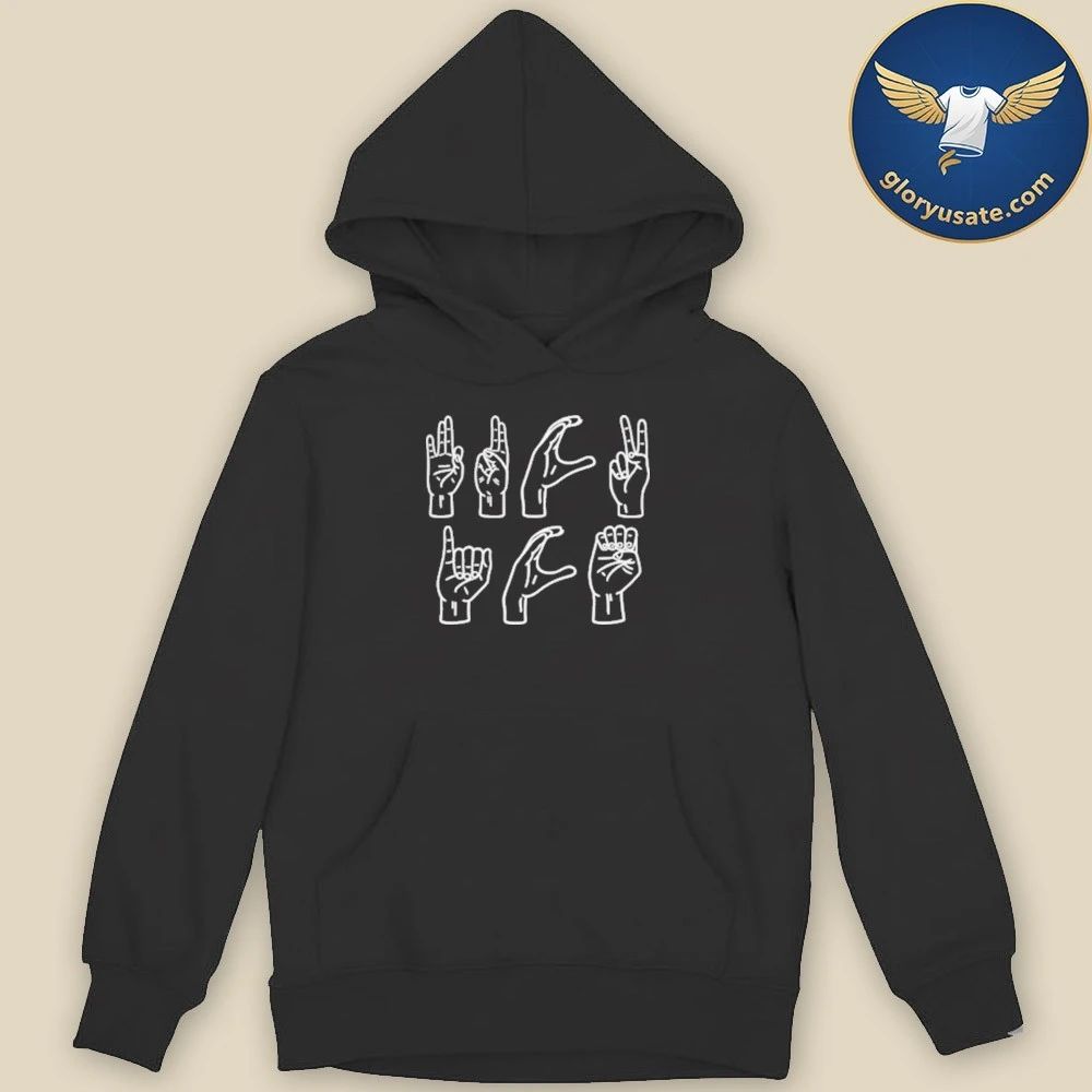 Hand Sign Language Fuck ICE Shirt