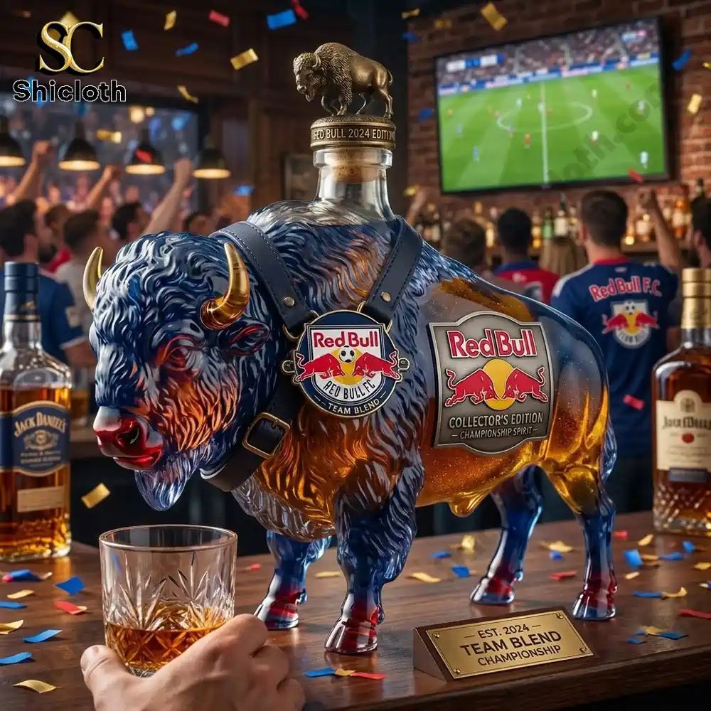 Bison Buffalo Trace X Redbull Collector’s Edition Bottle