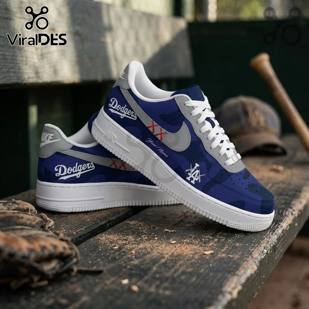 Los Angeles Dodgers x Kaws Air Force 1 Sneakers