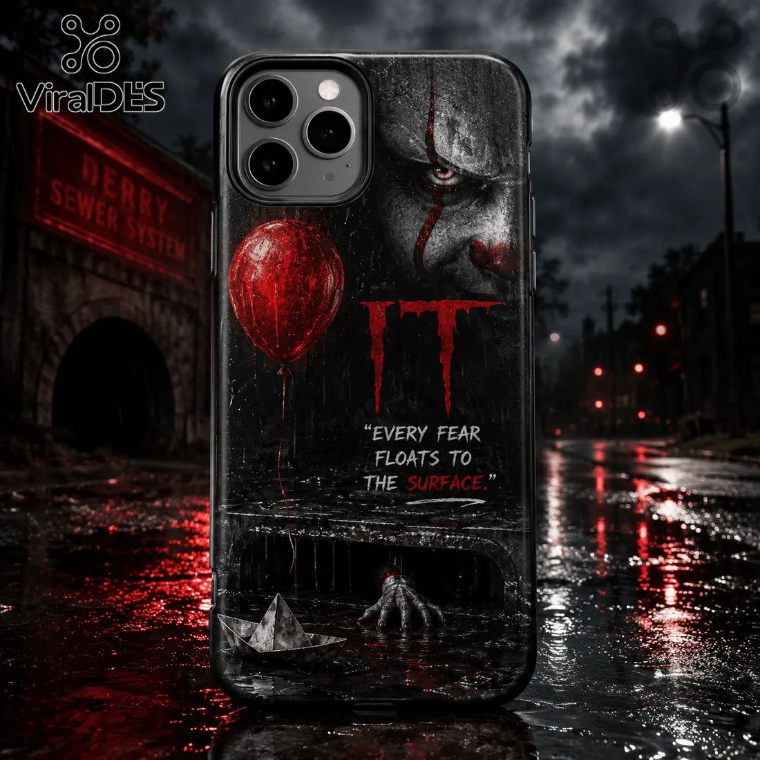 Pennywise IT Horror Movie Hard Shell Phone Case