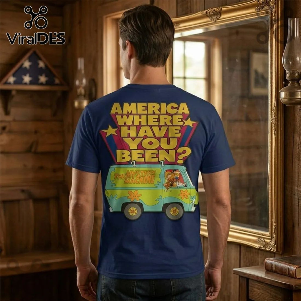 Scooby-Doo 250 Years America Patriotic Anniversary Shirt