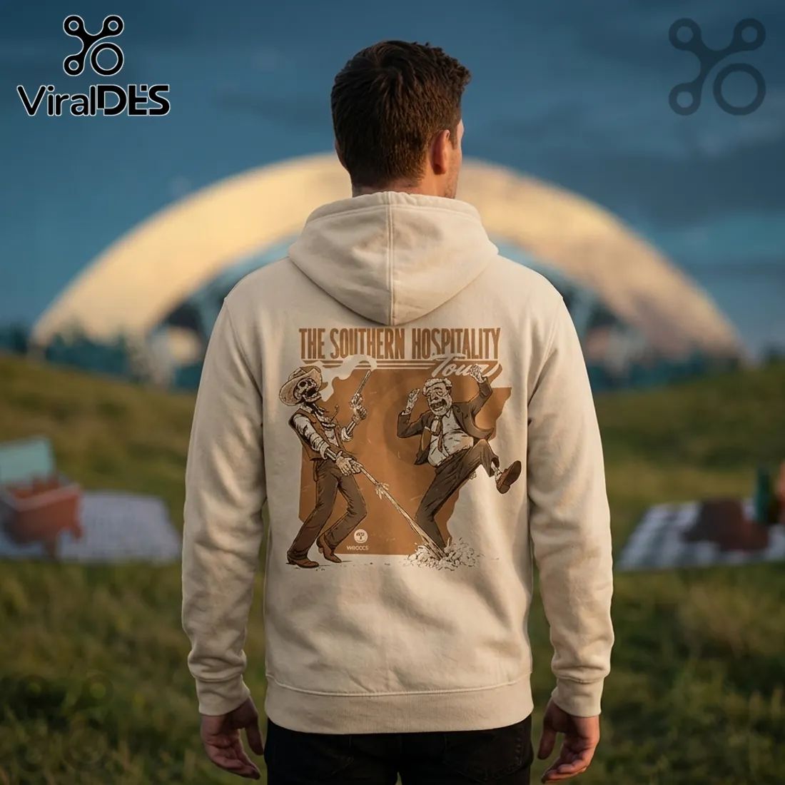 Southern Hospitality Tour The Black Crowes & Whiskey Myers Arkansas Hoodie