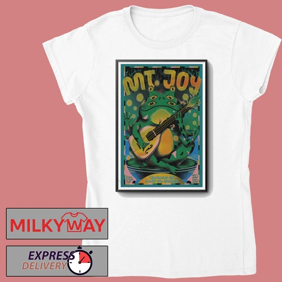 MT. Joy Jun 13 2026 Credit One Stadium in Charleston SC Poster shirt