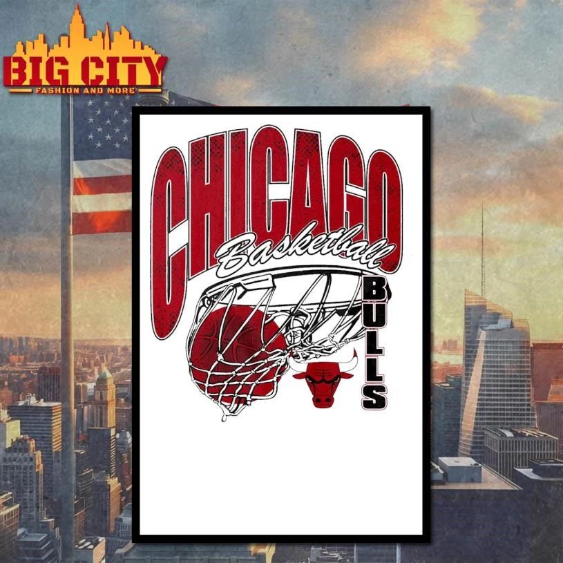 Premium Chicago Bulls Script Swish Shirt