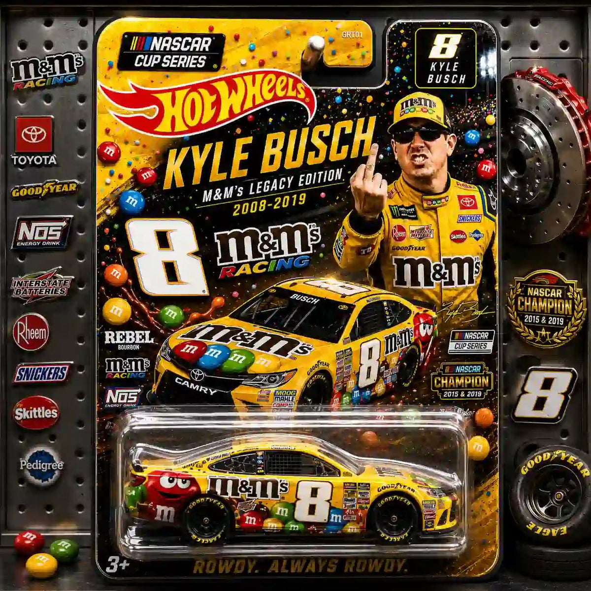 Kyle Busch ‘Last Ride’ Hot Wheels Collector Series