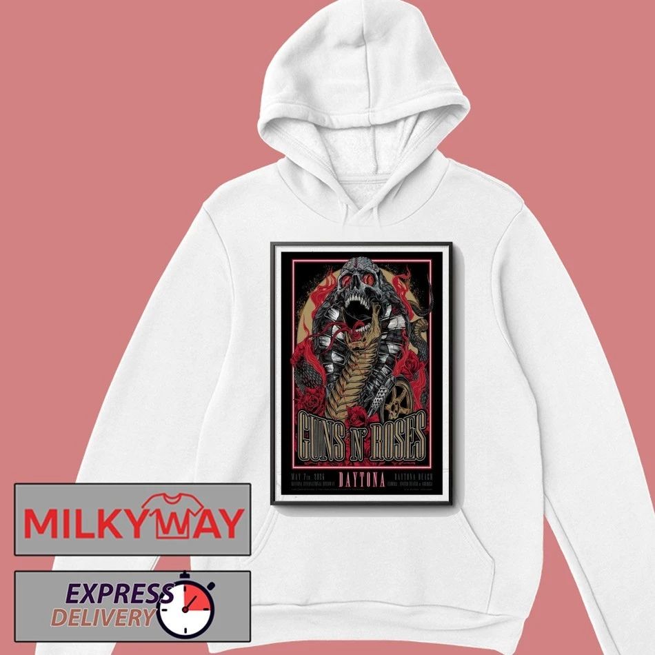 POSTER GUNS N ROSES Daytona International Speedway May 7 2026 shirt
