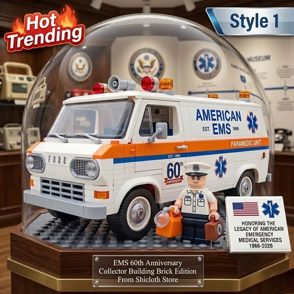 EMS 60th Anniversary Collector Building Brick Edition