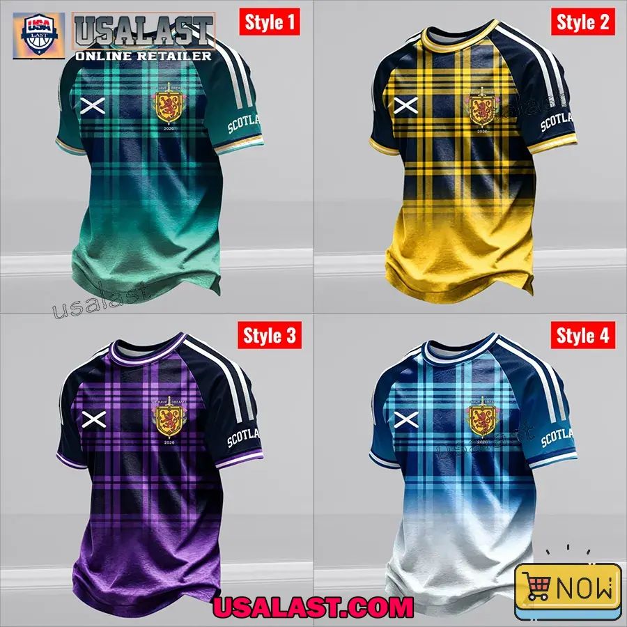 UK Football Lover Scotland Short Sleeves T-shirt