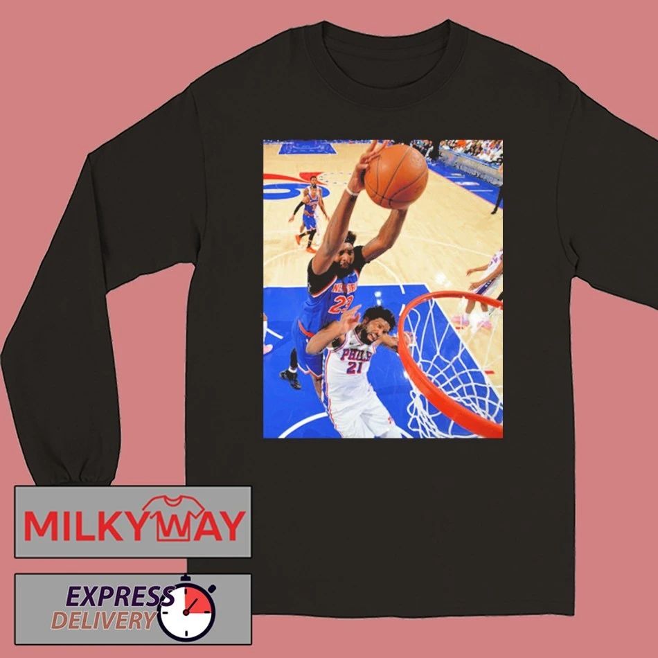Mitchell Robinson Caught Joel Embiid Under The Rim shirt